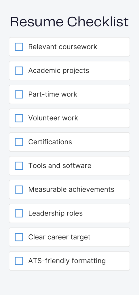 10 Proof Signals Recruiters Trust on an Entry-Level CV