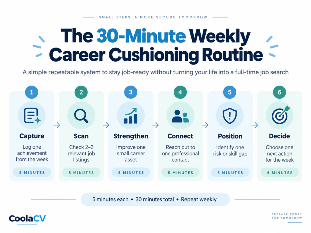 Career Cushioning Routine